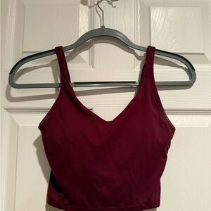 Women's Burgundy Tank Top